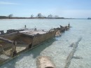 Another wreck - this one at Rose Island