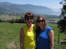Overlooking Vevey and Montreux