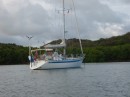 Anchored in Ordinance Bay