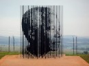 "The Long Walk to Freedom" a commemorative sculpture  has been erected, in time for the first anniversary of his death 