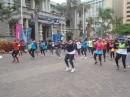 Aerobics in the main square