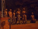 Zulu Warriors in show at Victoria Falls Hotel