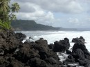 Looking across the entrance to Port Resolution, Tanna