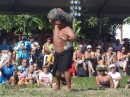 Museum of Tahiti- Weight lifting contest