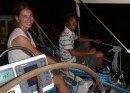 Panama - Night time transit of Gatun Lock(Phil & Sophie)