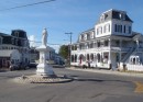 Old Harbour, the ferry port and only town on Block Island
