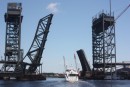  Imposing iron bridge across the Elizabeth River 