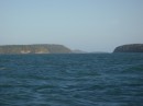 Approaching Albany channel