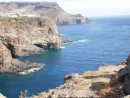 High cliffs and secluded bay near San Sebastian