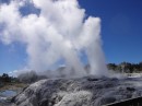 The Geyser: And the main reason for the visit. It erupts regularly about every 40 minutes but is sometimes higher than others