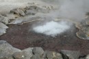 Fumarole in Vale das Furnas. Hot springs from volcano. Strong sulphur smell in air, but the sweetcorn that they cook in large sacks lowered into the springs tastes surprisingly good.
