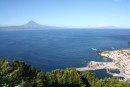 Pico in the distance, and Velas marina and port below.
