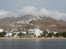 Landfall in Serifos after a rough crossing from Porto Heli. Wind up to 30 knots.