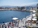 Chania old harbour looking east