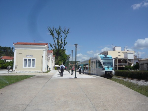 Train terminus at Olympia