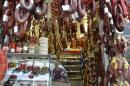 A city market: Talk about a meat store!!!