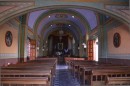 Inside the church of Santa Maria Huatulco