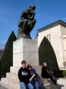 The thinker  - really like the old women resting.  Rodin - my favorite museum in Paris