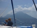 Sailing to Saba