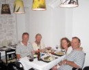 More delicious food in Corfu Town w/ John and Jean on Kajtulla