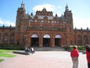 Entrance to the Kelvingrove Museum on the west side of Glasgow.