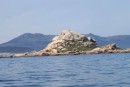 barrier islands at entrance to Ria de Arousa