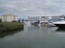 Approaching the Nautic Center Boat Yard