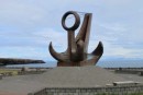 Sculpture at Keflavik waterfront