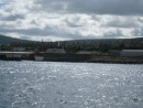 View of Buckie after leaving the harbor