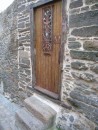 an old doorway in Morlaix