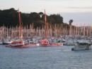 boats in the Bas-Sablons marina, St. Malo