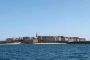 The old walled city at St. Malo
