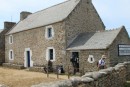 exterior of traditional Breton house on Ile D