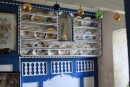 This is how dishes were stored & displayed in the parlor of the traditional Breton house