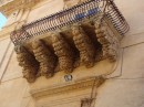 there were about 6 different elaborate balconies on this palace in Noto