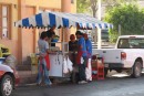 Santa Rosalia-famous hot dog stand. Very good eating!!