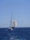 Ocean Hobo with schooner behind