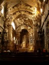 Oporto - Santa Clara chapel - fantastic hand carved & gilded interior