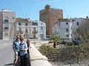 With Ian and Linda in La Galera, Tarragona