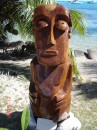 Tiki Statue auf Moorea