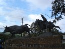 das Cowboydenkmal in Waimea