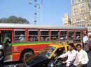 ganz normales Verkehrschaos in Indien