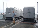 Tomahawk Missiles Container auf der USS Missouri