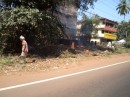 Strassenreinigung in Goa
