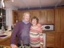 Alan and Pat Rodway, our gracious hosts