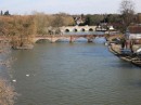 The Avon at Stratford. There are seven Avon Rivers in England. (Turns out that "avon" was the Celtic word for "river".)