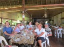 a nice lunch at a local place.  Bob and I had pork, James had goat!