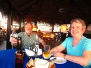 Mary Beth and Keith arrive to La Paz.  We eat at Rancho Viejo