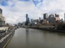 The Yarra River downtown Melbourne