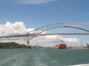 Bridge of the Americas; gateway to the Pacific.